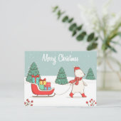 Carte Postale Joyeux Noël (Debout devant)