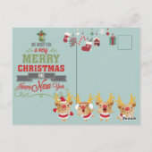 Carte Postale Joyeux Noël (Dos)