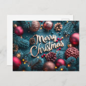 Carte postale Joyeux Noël (Devant / Derrière)