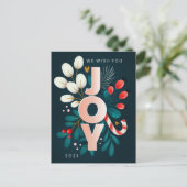 Carte postale Joyeux Noël (Debout devant)