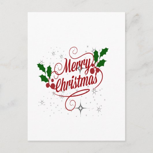 Carte Postale Joyeux Noël (Devant)