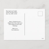 Carte postale Joyeux Noël (Dos)