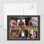 Carte postale Joyeux Noël (Devant / Derrière)