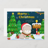 Carte Postale Joyeux Noël (Devant / Derrière)