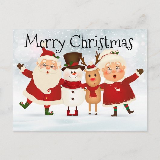 Carte Postale Joyeux Noël (Devant)