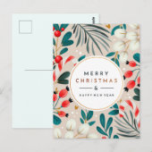 Carte postale Joyeux Noël (Devant / Derrière)