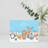 Carte Postale Joyeux Noël (Debout devant)