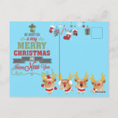 Carte Postale Joyeux Noël (Dos)