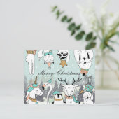 Carte Postale Joyeux Noël (Debout devant)