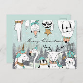 Carte Postale Joyeux Noël (Devant / Derrière)