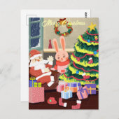 Carte postale Joyeux Noël (Devant / Derrière)