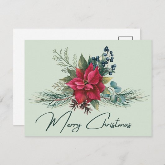 Carte Postale Joyeux Noël (Devant / Derrière)