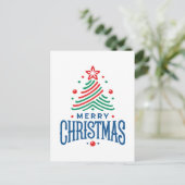 Carte Postale Joyeux Noël 1 (Debout devant)