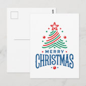 Carte Postale Joyeux Noël 1 (Devant / Derrière)
