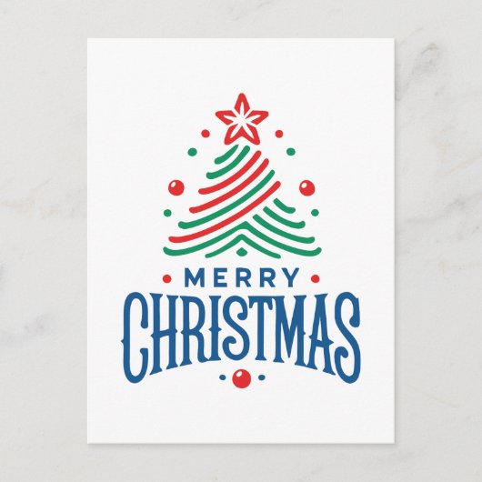 Carte Postale Joyeux Noël 1 (Devant)