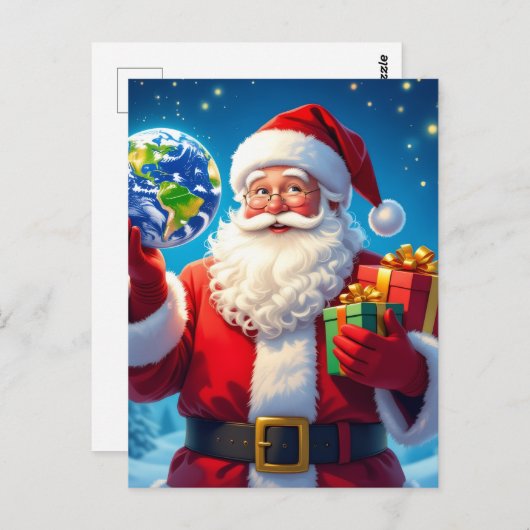 Carte Postale «Joyeux Noël»1 (Devant / Derrière)