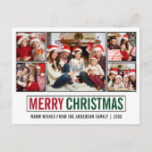 Carte Postale Joyeux Noël 5 photo (Devant)