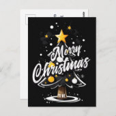 Carte Postale Joyeux Noël à moi Salutation (Devant / Derrière)