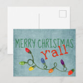 Carte Postale Joyeux Noël à tous (Devant / Derrière)