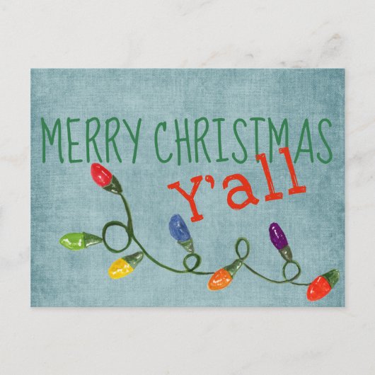 Carte Postale Joyeux Noël à tous (Devant)