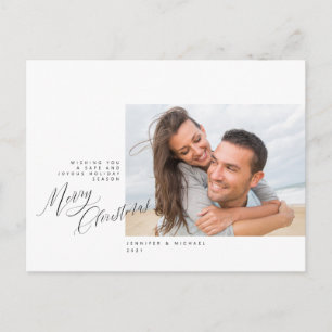 Carte Postale Joyeux Noël AJOUTEZ LA PHOTO DE VOTRE FAMILLE C