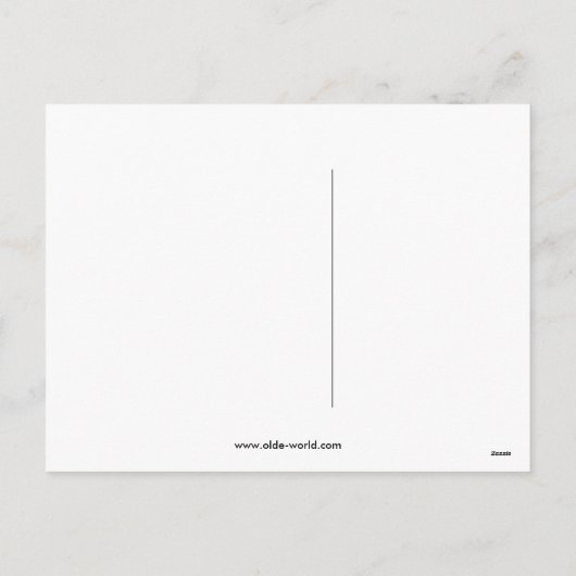 Carte postale Joyeux Noël Angles vintages (Dos)