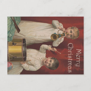 Carte Postale Joyeux Noël Art Vintage