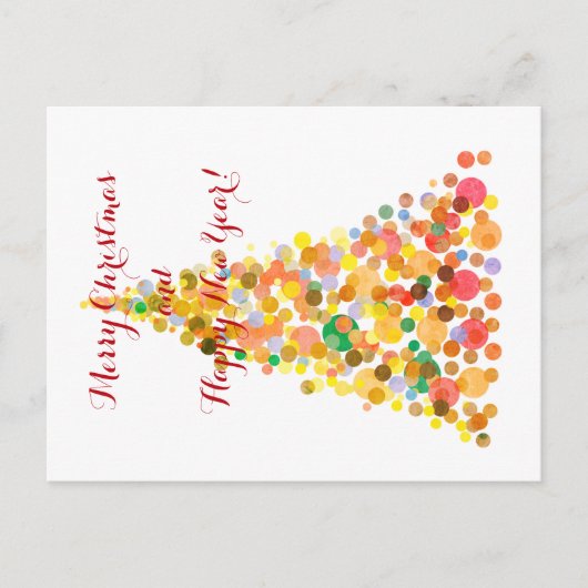 Carte postale Joyeux Noël Bonne année! (Devant)