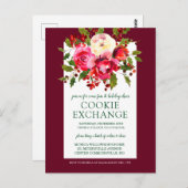Carte Postale Joyeux Noël | Christmas Cookie Exchange (Devant / Derrière)