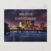 Carte Postale Joyeux Noël de Des Moines (Devant)