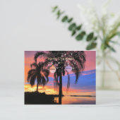 Carte Postale Joyeux Noël de grand-mère et grand-père (Debout devant)