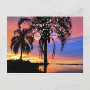 Carte Postale Joyeux Noël de grand-mère et grand-père