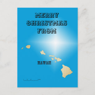 Carte postale - Joyeux Noël de Hawaii