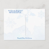 Carte Postale Joyeux Noël de Hilton Head Island Coastal (Dos)