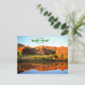 Carte Postale Joyeux Noël de Sedona, Arizona (Debout devant)