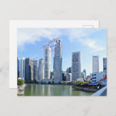 Carte Postale Joyeux Noël de Singapour (Devant / Derrière)