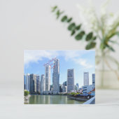 Carte Postale Joyeux Noël de Singapour (Debout devant)