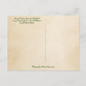 Carte Postale Joyeux Noël de Sunny Sanibel Island Floride (Dos)