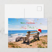 Carte Postale Joyeux Noël de Tampa, Floride (Devant / Derrière)