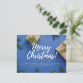 Carte Postale Joyeux Noël et Bonne Année (Debout devant)