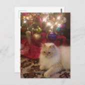 Carte Postale Joyeux Noël et Bonne Année (Devant / Derrière)