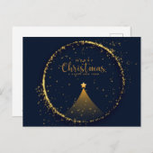 Carte Postale Joyeux Noël et Bonne Année (Devant / Derrière)