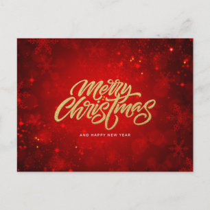 Carte Postale Joyeux Noël et Bonne Année
