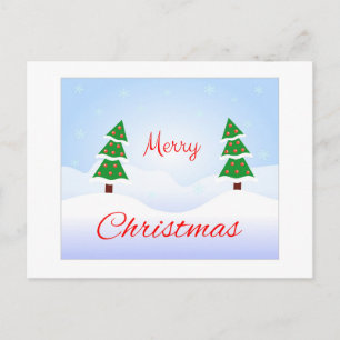 Carte Postale Joyeux Noël et une bonne année !