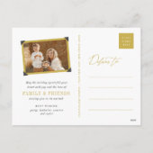 Carte postale Joyeux Noël Festive Foliage (Dos)