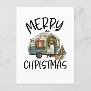 Carte Postale Joyeux Noël Gnome
