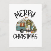 Carte Postale Joyeux Noël Gnome (Devant)