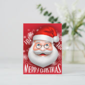 Carte Postale Joyeux Noël Ha Ha (Debout devant)