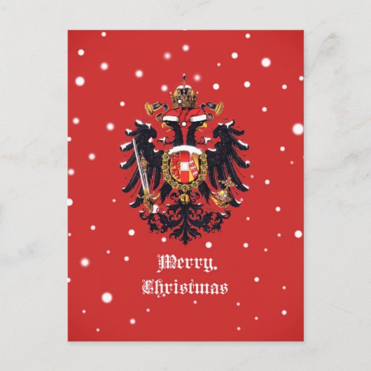 Carte Postale "Joyeux Noël" Habsburg (Devant)
