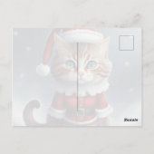 Carte Postale Joyeux Noël ~ Meow ^-^ (Dos)
